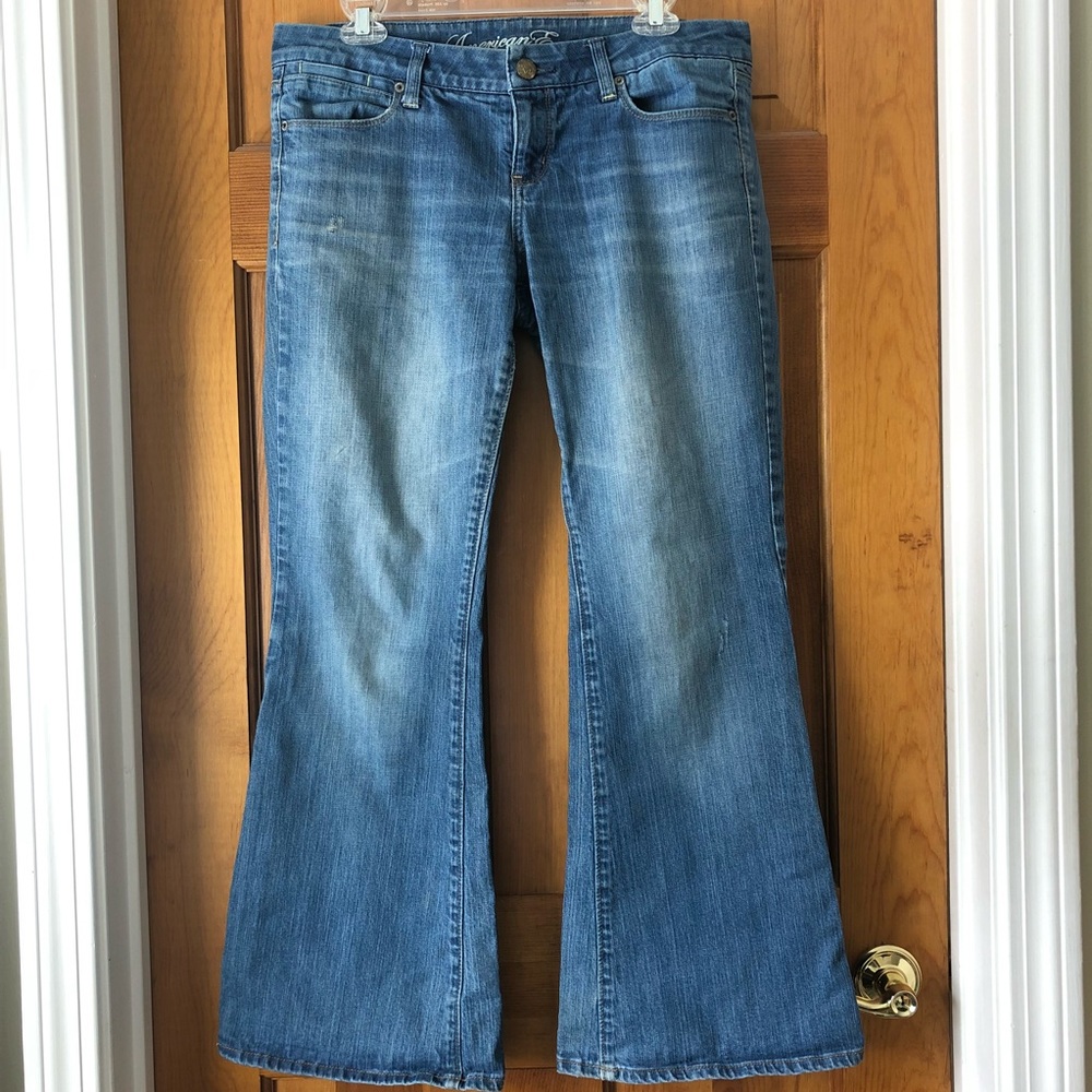 AE Real Flare Jeans. Size 10S